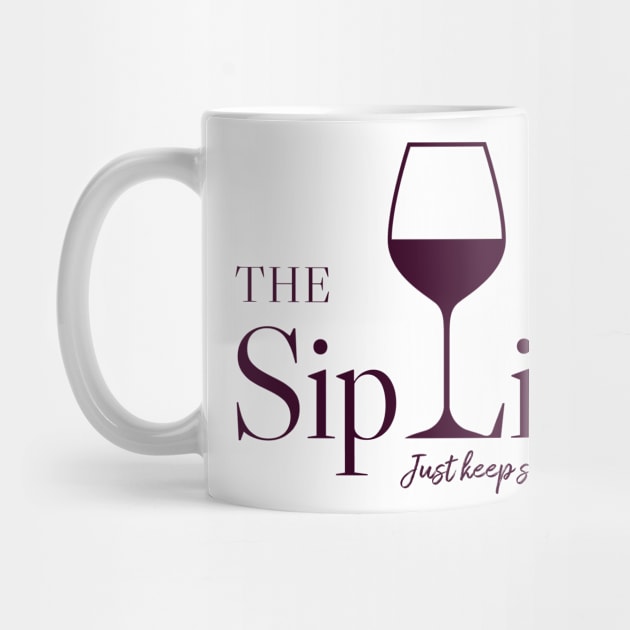 Sip List Tee by The Sip List Podcast